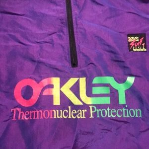 Vintage Oakley Surf Style Windbreaker